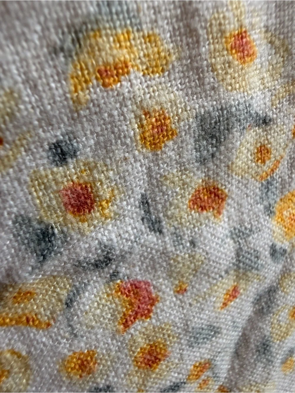 Abercrombie & Fitch Yellow Linen Floral Spaghetti Strap Camisole Dress - Picture 9 of 13